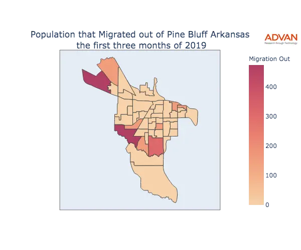 Pine Bluff migration out
