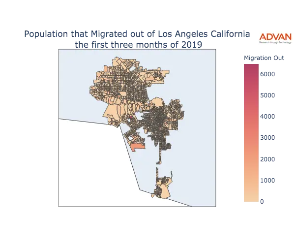 Los Angeles migration out
