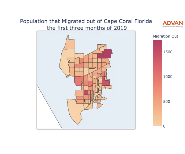 Cape Coral migration out