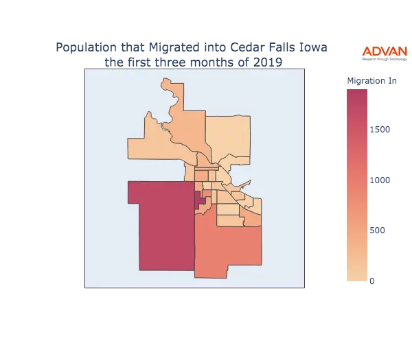 Cedar Falls migration in