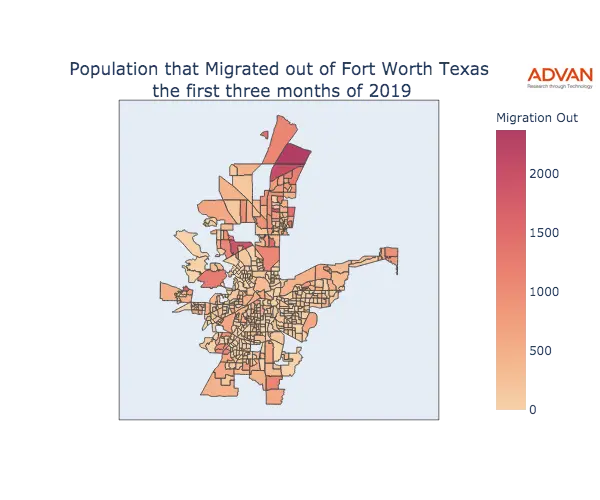 Fort Worth migration out