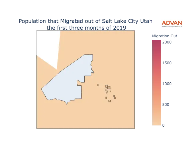 Salt Lake City migration out