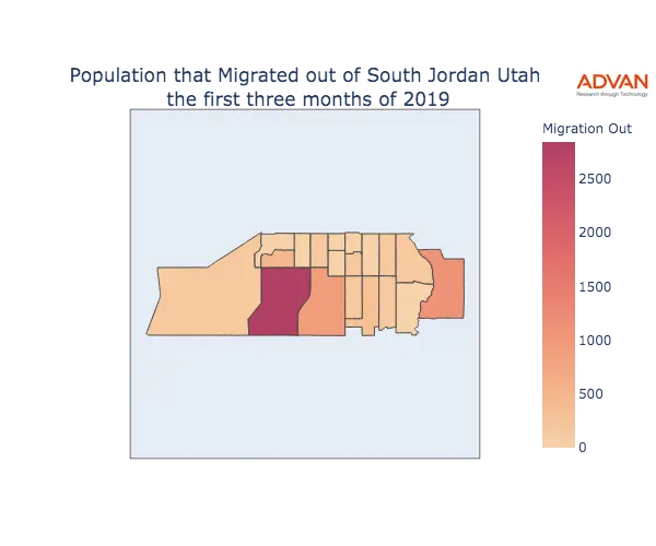 South Jordan migration out