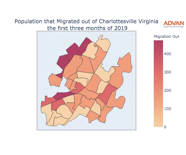 Charlottesville migration out