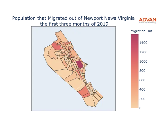 Newport News migration out