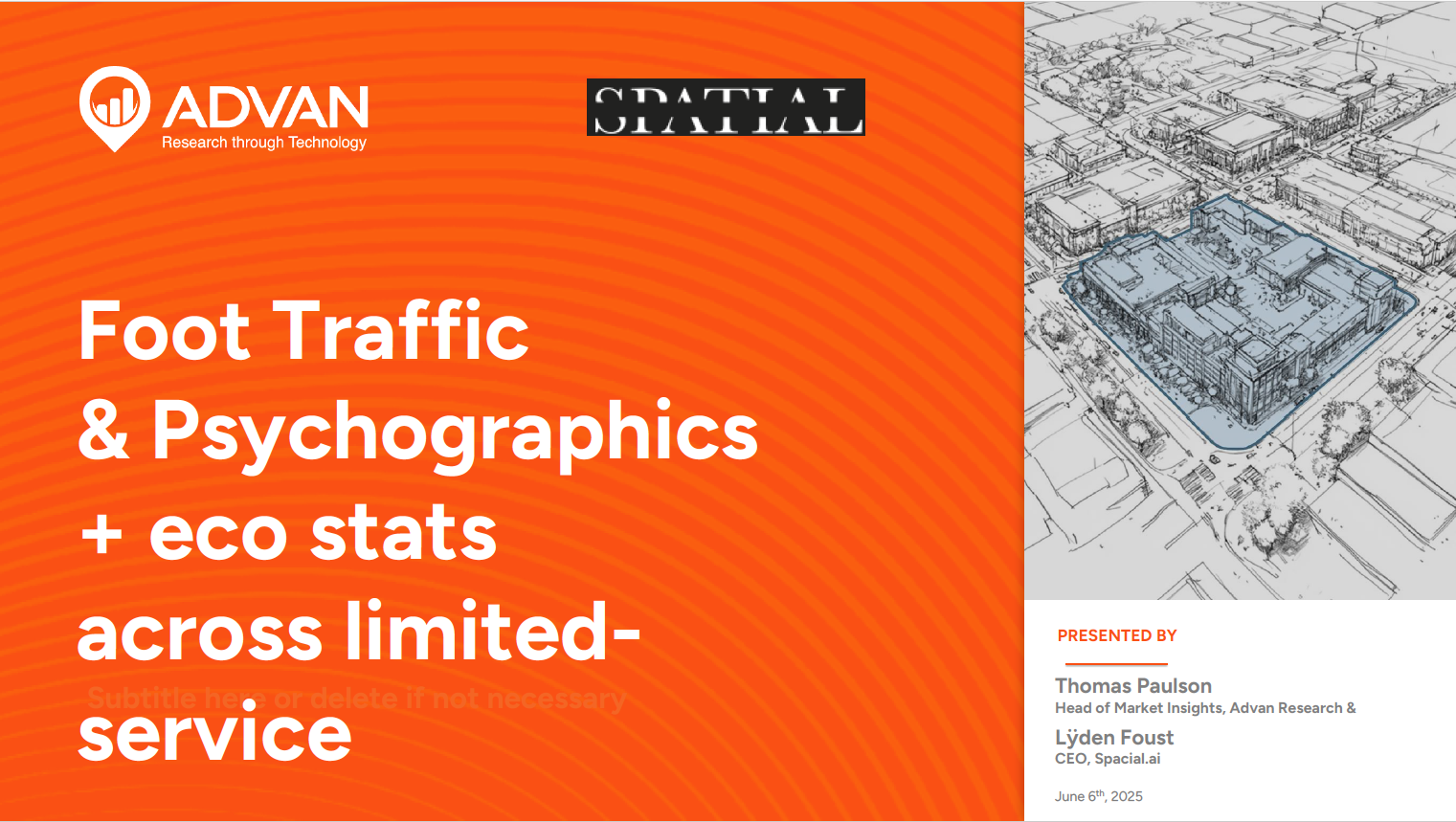 UBS - Insights into Foot Traffic across Limited-Service Restaurants