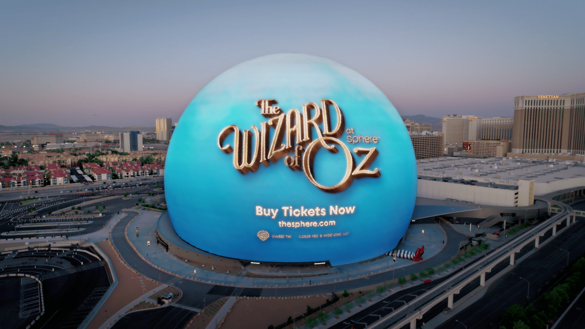 The Wizard of Oz at the Sphere – A breakout hit