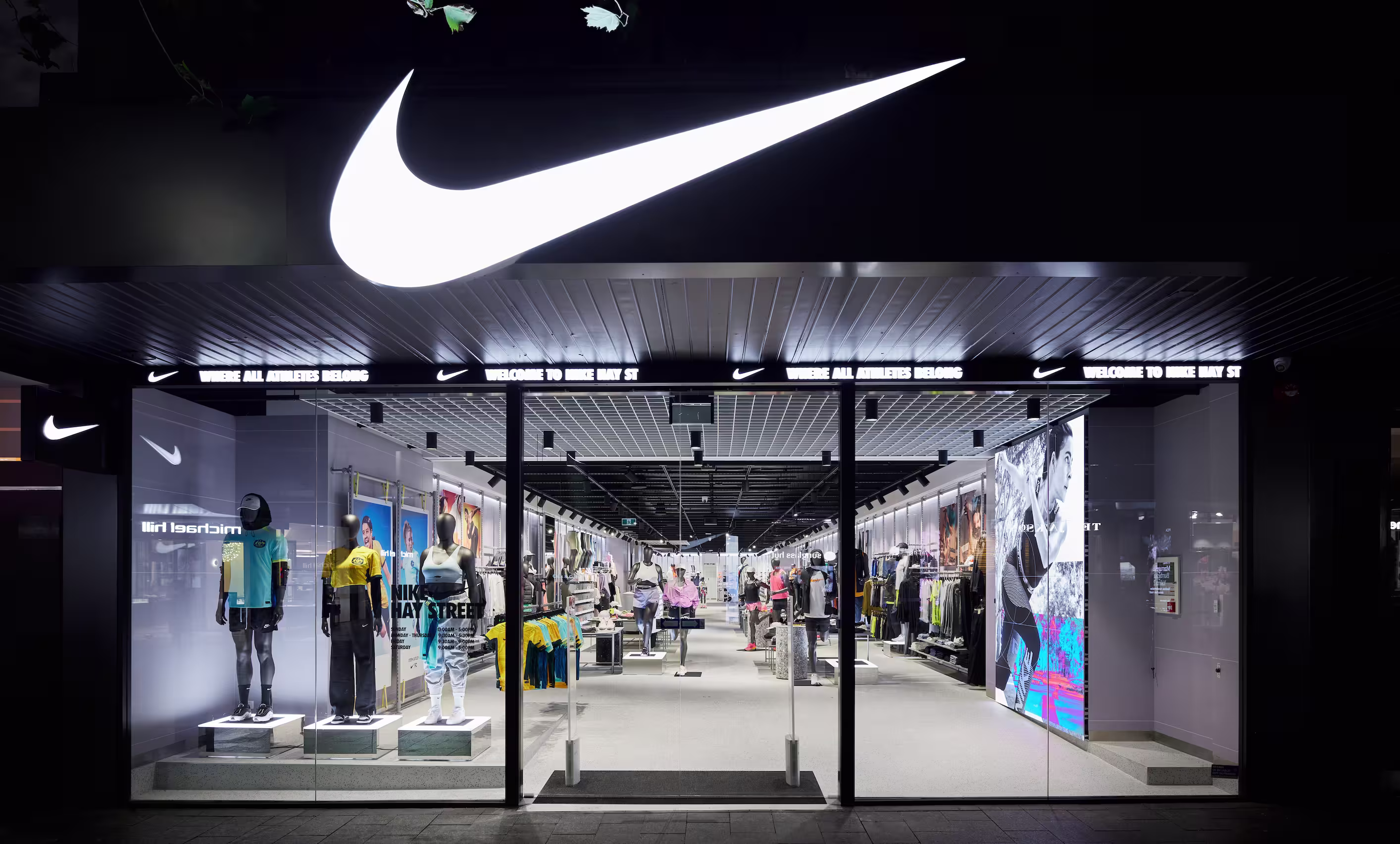 Nike’s swoosh headed in the right direction