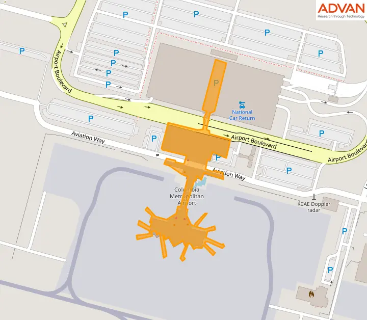 AIRPORT-A foot traffic
