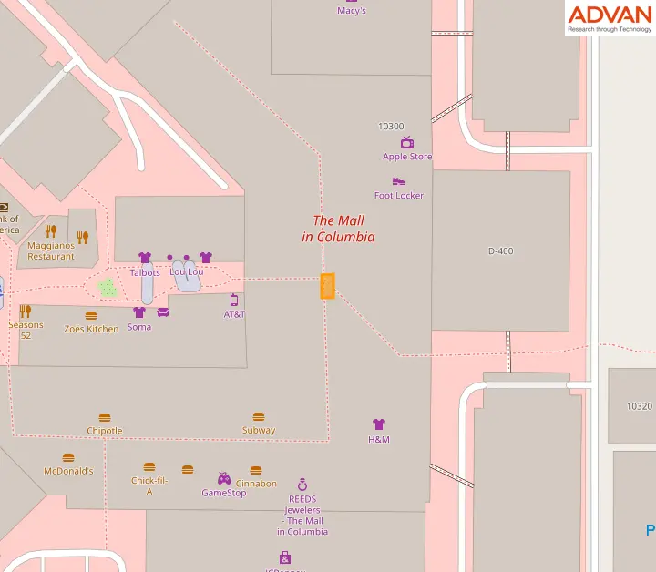 AMZN-POPUP foot traffic