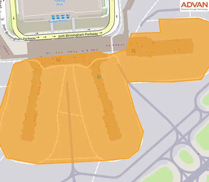 AAL foot traffic