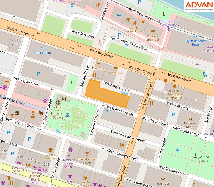 H-ANDAZ foot traffic