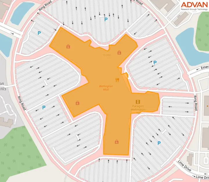 SRP-A foot traffic